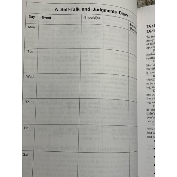 Don't Let Your Emotions Run Your Your Life Self Help Workbook - Picture 6 of 12